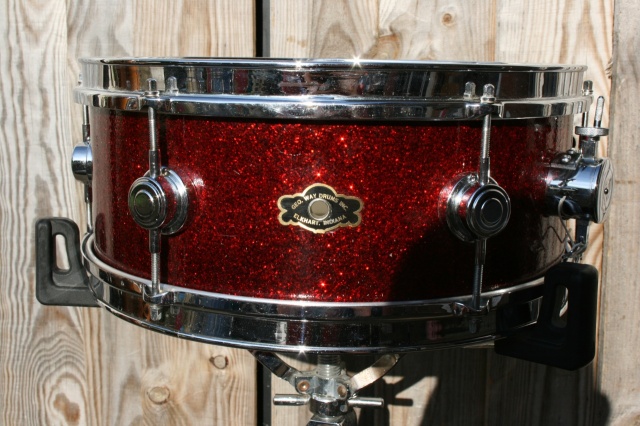 George Way Drums Inc Elkhart Aristocrat Studio Model in Red Sparkle